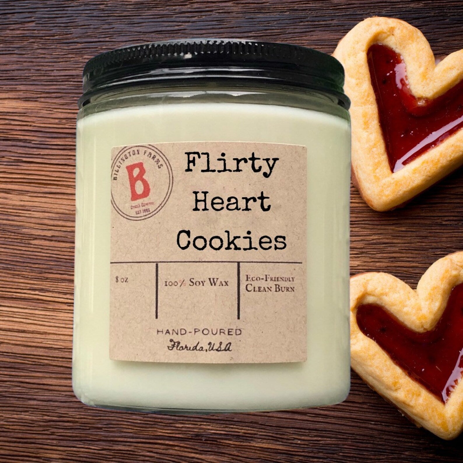 Hand Poured Fresh From The Oven Cookies All Natural Soy Wax Candle